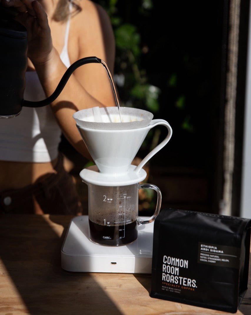 Cafec Ceramic Flower Dripper Common Room Roasters