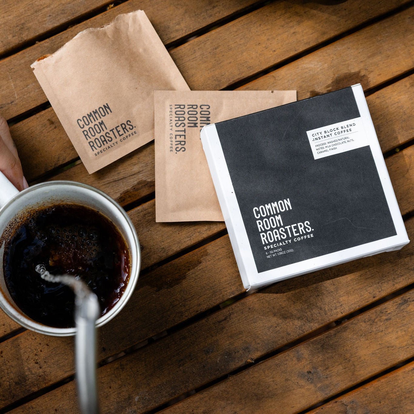 City Block Blend Specialty Instant Coffee | Common Room Roasters
