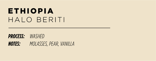 Ethiopia Halo Beriti - Common Room Roasters