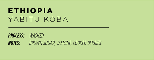 Ethiopia Yabitu Koba - Common Room Roasters