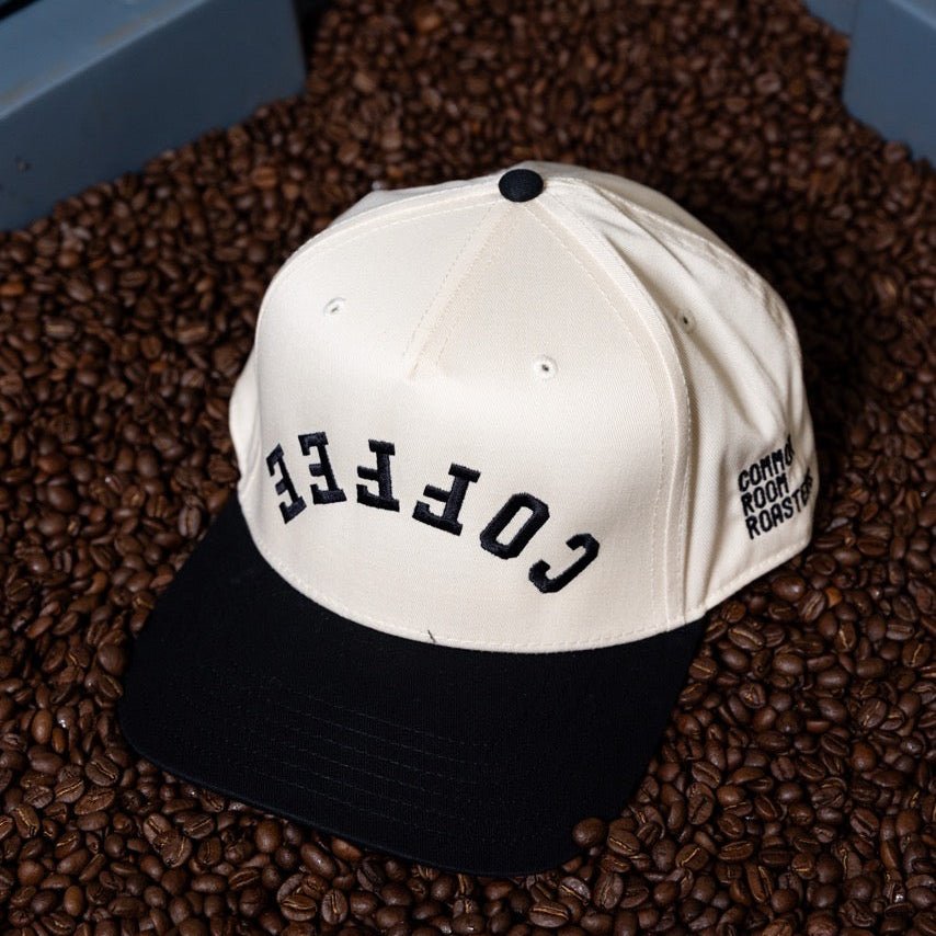 Reverse 'Coffee' Two - tone Snapback Hat - Common Room Roasters