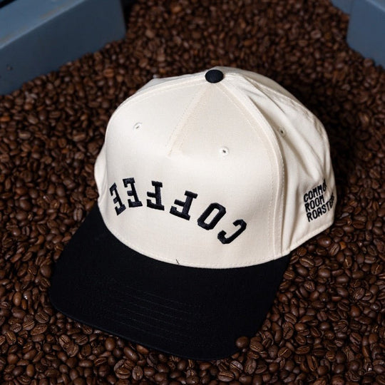 Reverse 'Coffee' Two - tone Snapback Hat - Common Room Roasters