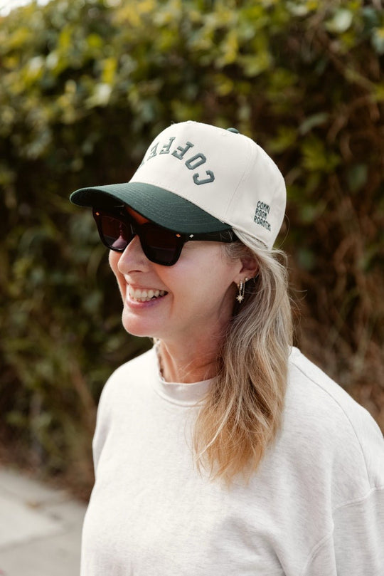 Reverse 'Coffee' Two - tone Snapback Hat - Common Room Roasters