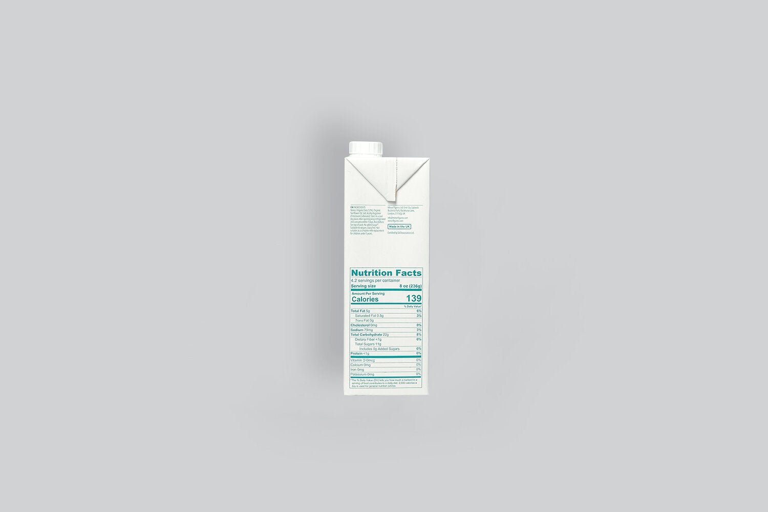 Minor Figures Organic Oat Milk | Common Room Roasters