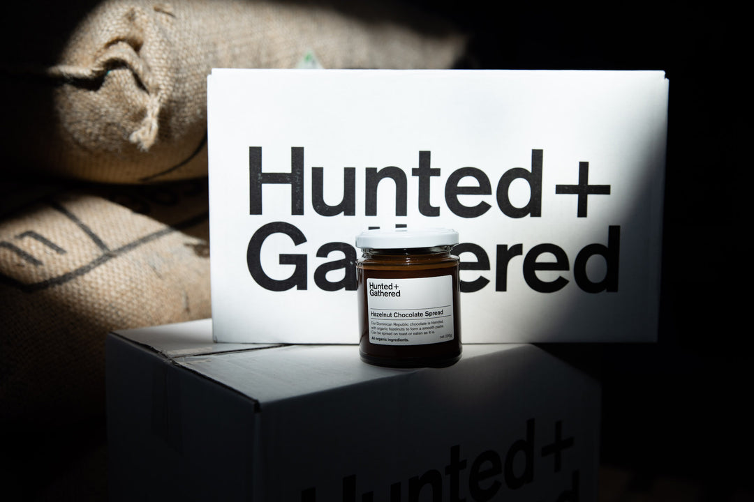 HUNTED+GATHERED HAZELNUT CHOCOLATE SPREAD UNCOVERED